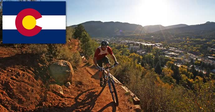 Vélo dans le Colorado