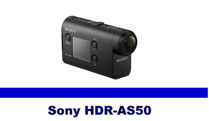 La nouvelle caméra Sony HDR-AS50